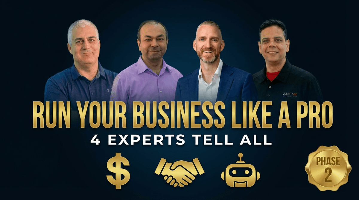 4 Experts Reveal the Cash Flow Management, Coaching & AI Strategy for Business Owners (Phase 2 of 3)
