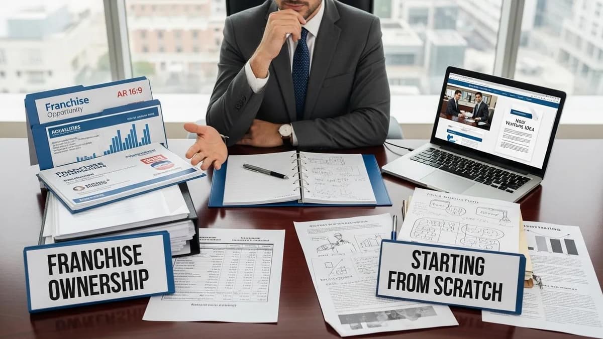 Which is Best? Franchise vs Starting Your Own Business