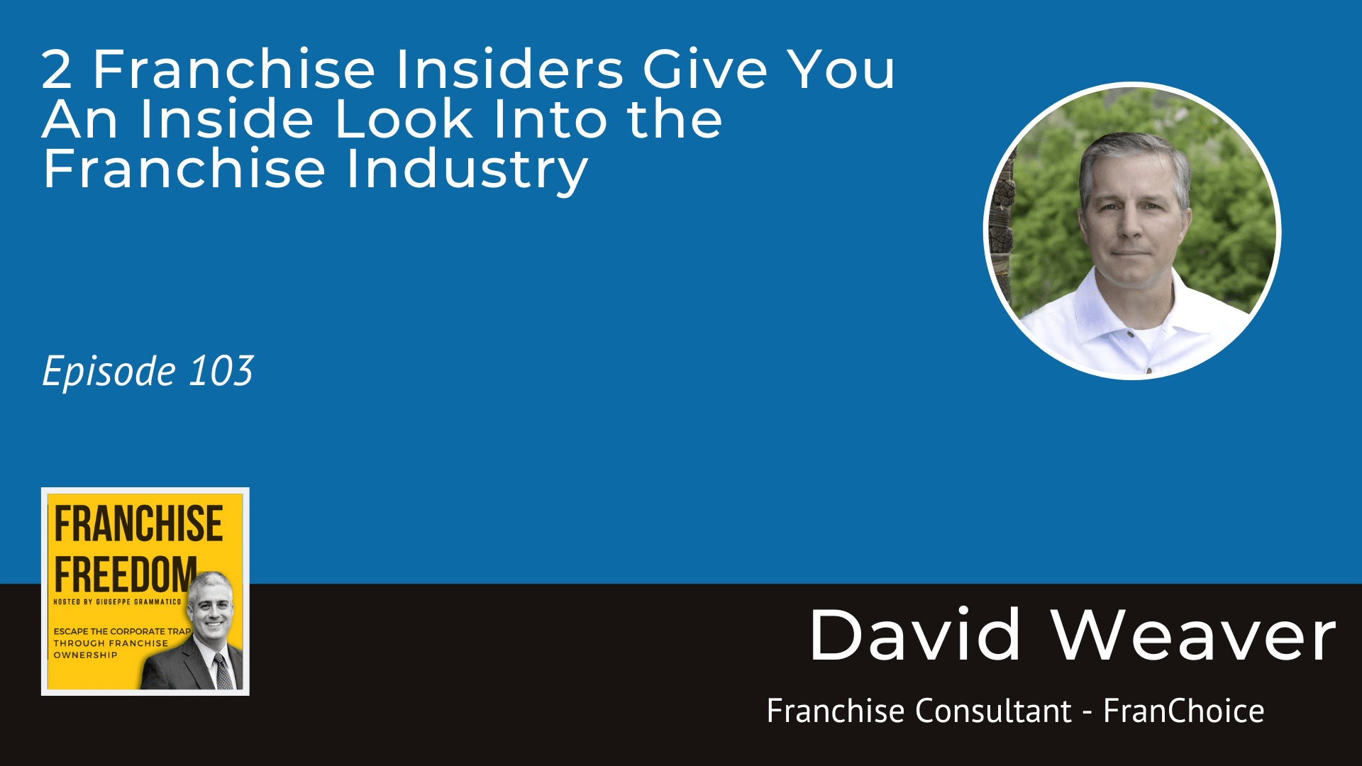 Inside look to the Franchise Industry