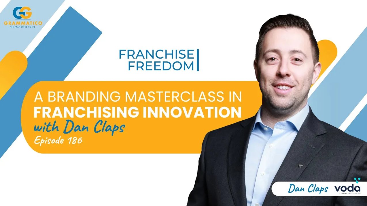 VODA Cleaning and Restoration, Dan Claps, home services franchise, hybrid business model, franchise avatar, "Mayor of the Town" mentality.