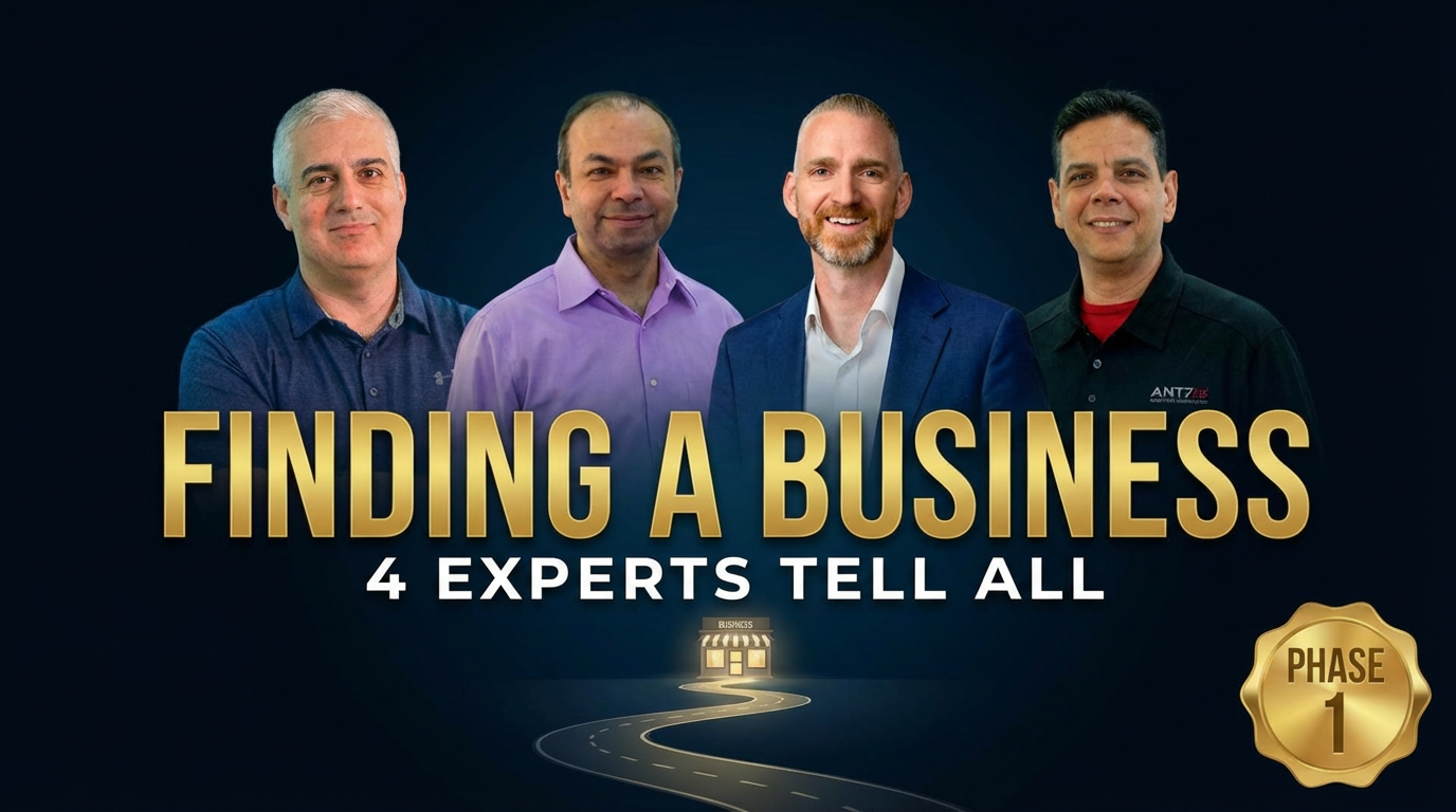 4 Experts Reveal How to Find the RIGHT Business (Phase 1 of 3) | Franchise Freedom Podcast